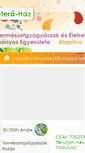 Mobile Screenshot of eletero-haz.hu